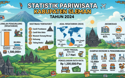 Statistik Pariwisata Kabupaten Sleman Tahun 2024