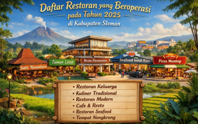 Daftar Restoran yang Beroperasi pada Tahun 2025 di Kabupaten Sleman